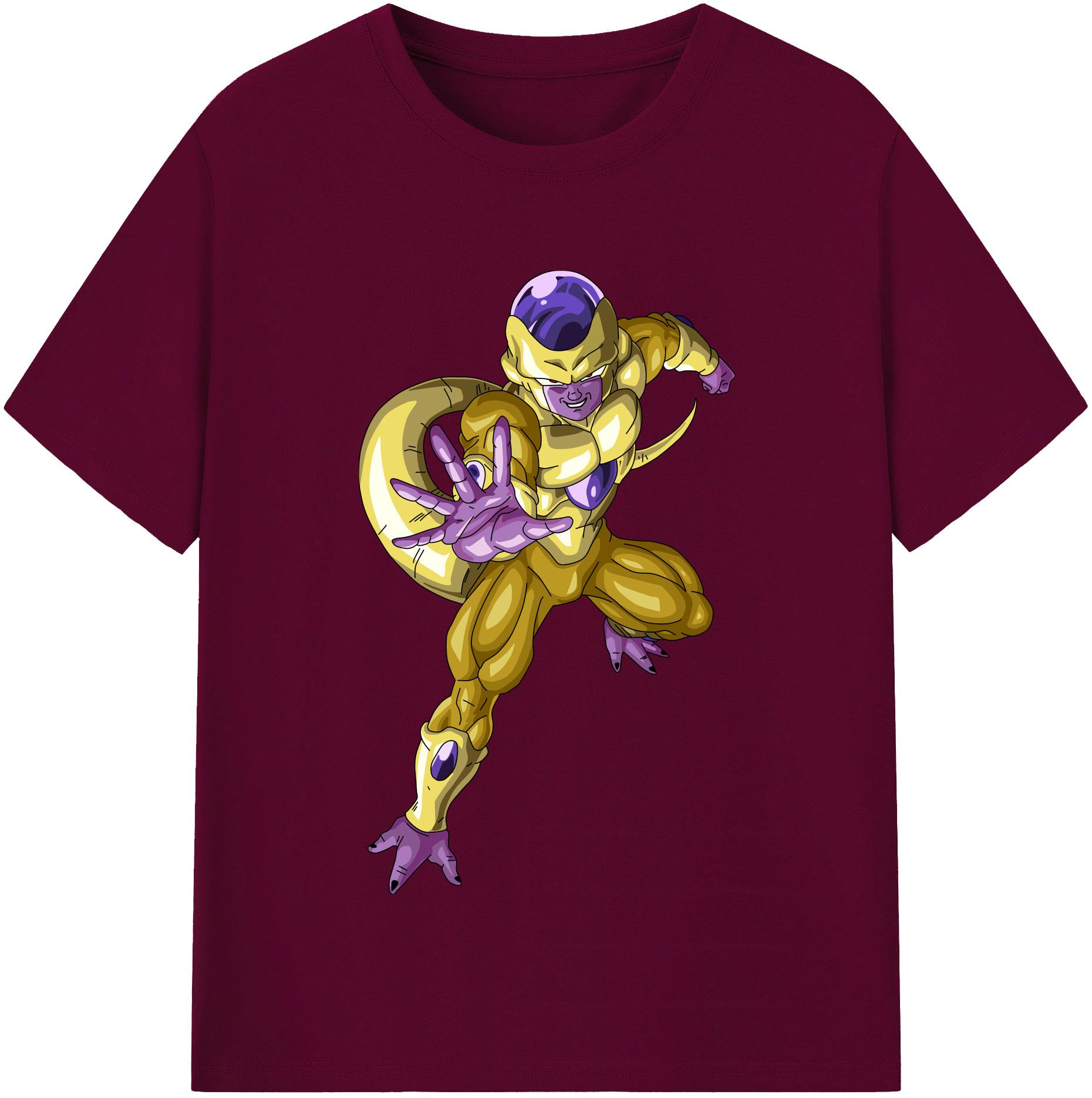 （画像用） ドラゴンボール フリーザ DRAGON BALL Frieza レディースカジュアルプリントTシャツ（綿100％）